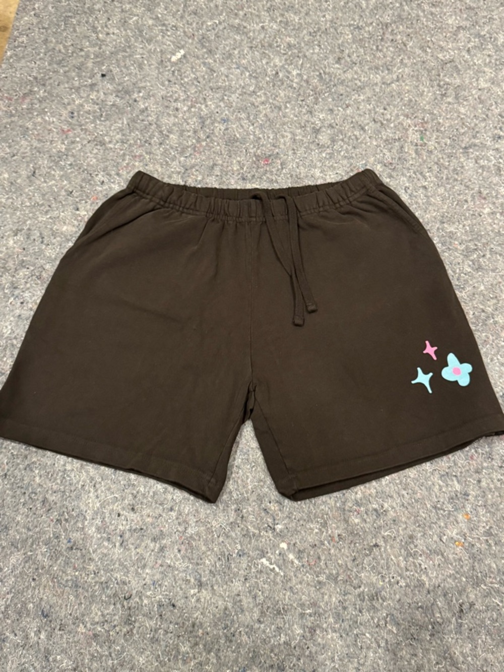 Mega Yacht Los Angeles Women's Designer Sweat Shorts‎ Comfy Style Size S Small